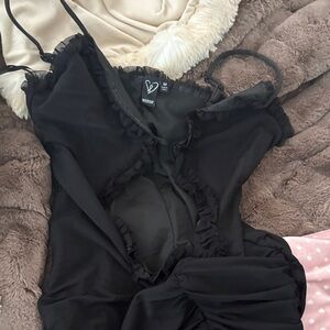 Elegant Black Women's dress